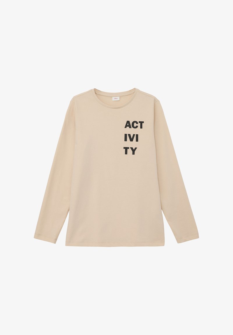 s.Oliver Langarmshirt - beige