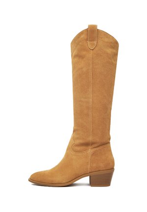 Cowboy és motoros csizmák - brown