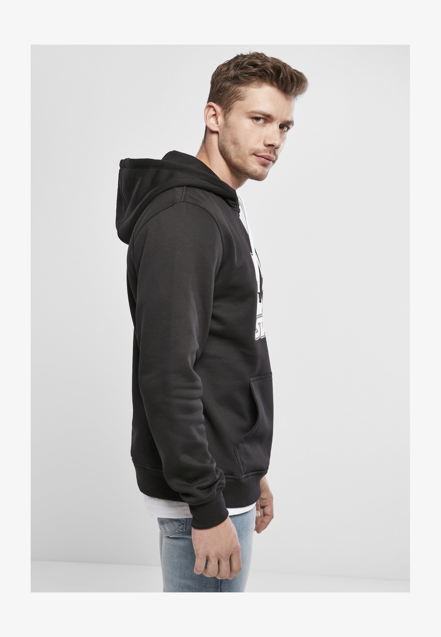 Felpa Con Cappuccio Starter Black Label – Grigio, Uomo, Modello ST071