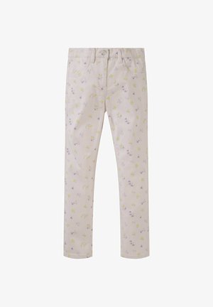 Pantaloni - flower bouquet allover