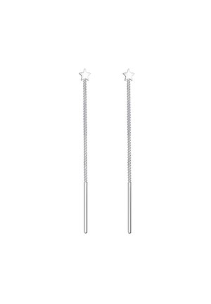 STAR DESIGN - Earrings - silver coloured