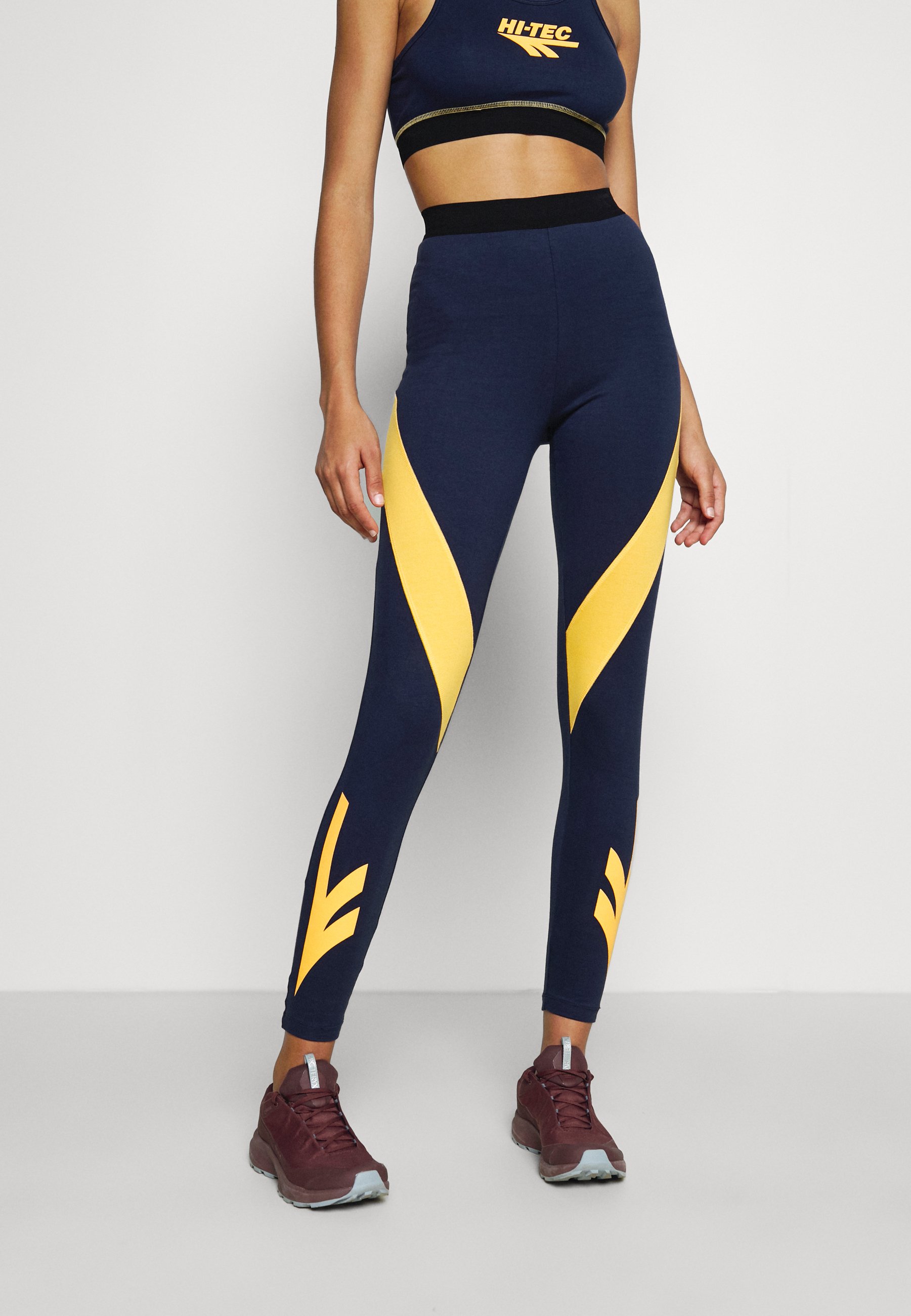 Donna Pantaloni Hi-Tec APPLEBY - Collant - navy/blu Donna Pantaloni Hi-Tec APPLEBY - Collant - navy/blu
