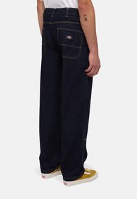 Dickies MADISON DOUBLE KNEE - Vaqueros cargo - rinsed
