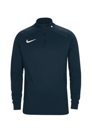 Nike Performance, NIKE PERFORMANCE NK TM TRAINING QUARTERZIP SWEATSHIRT INDOOR - TEXTILIEN - Fleece jumper - blau