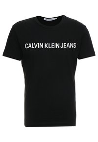 Calvin Klein Jeans CORE INSTITUTIONAL LOGO TEE - T-shirt con stampa - ck black