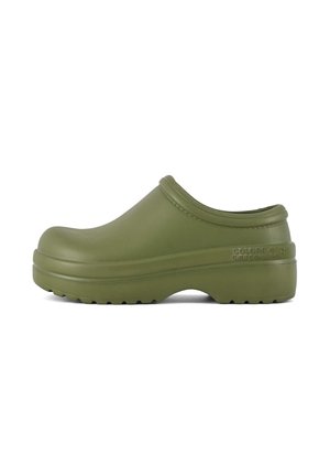 Clogs - khaki