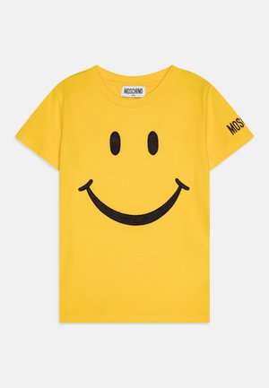 Print T-shirt - yellow