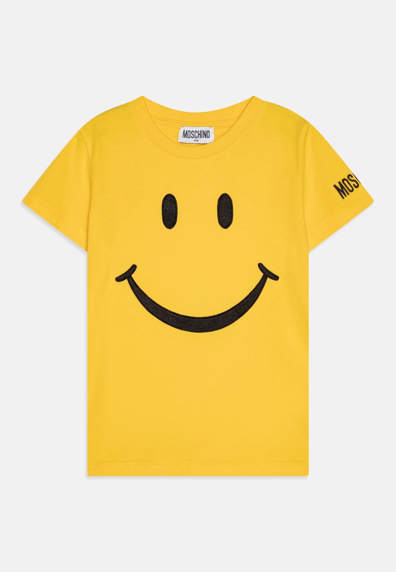MOSCHINO Potiskana majica - yellow