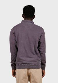 Trendsplant SAUCE LOOPBACK - Sudadera con cremallera - purple