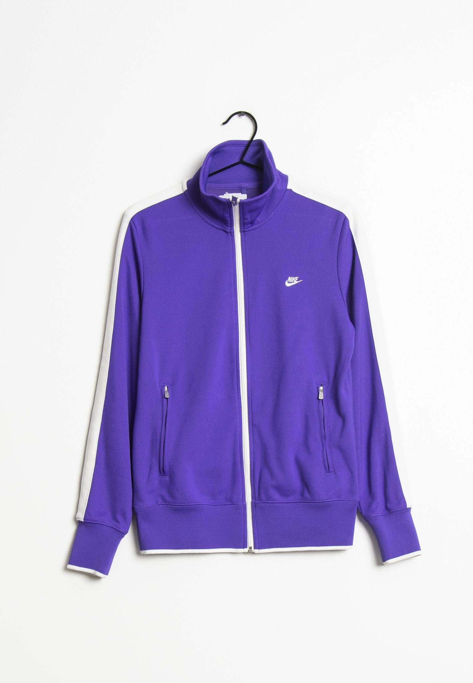 purple nike zip up