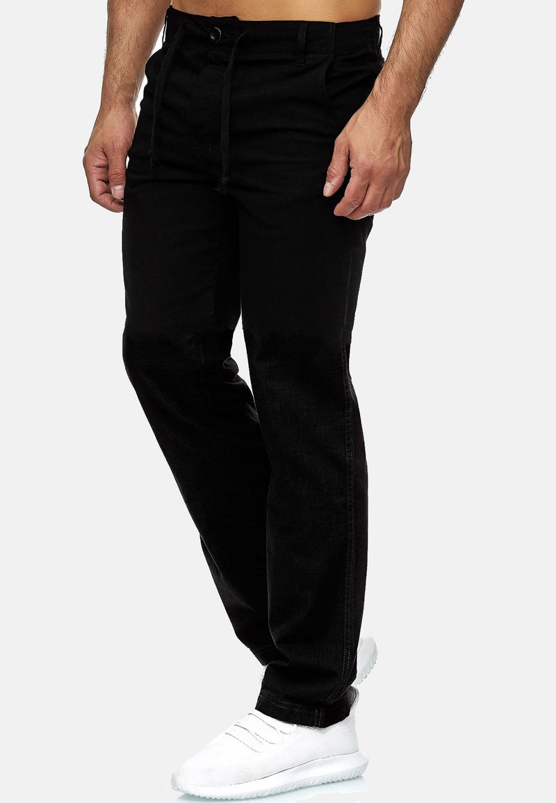 Herren Chinos | RESLAD RESLAD Stoffhose schwarz - GV67338 Herren Chinos | RESLAD RESLAD Stoffhose schwarz - GV67338