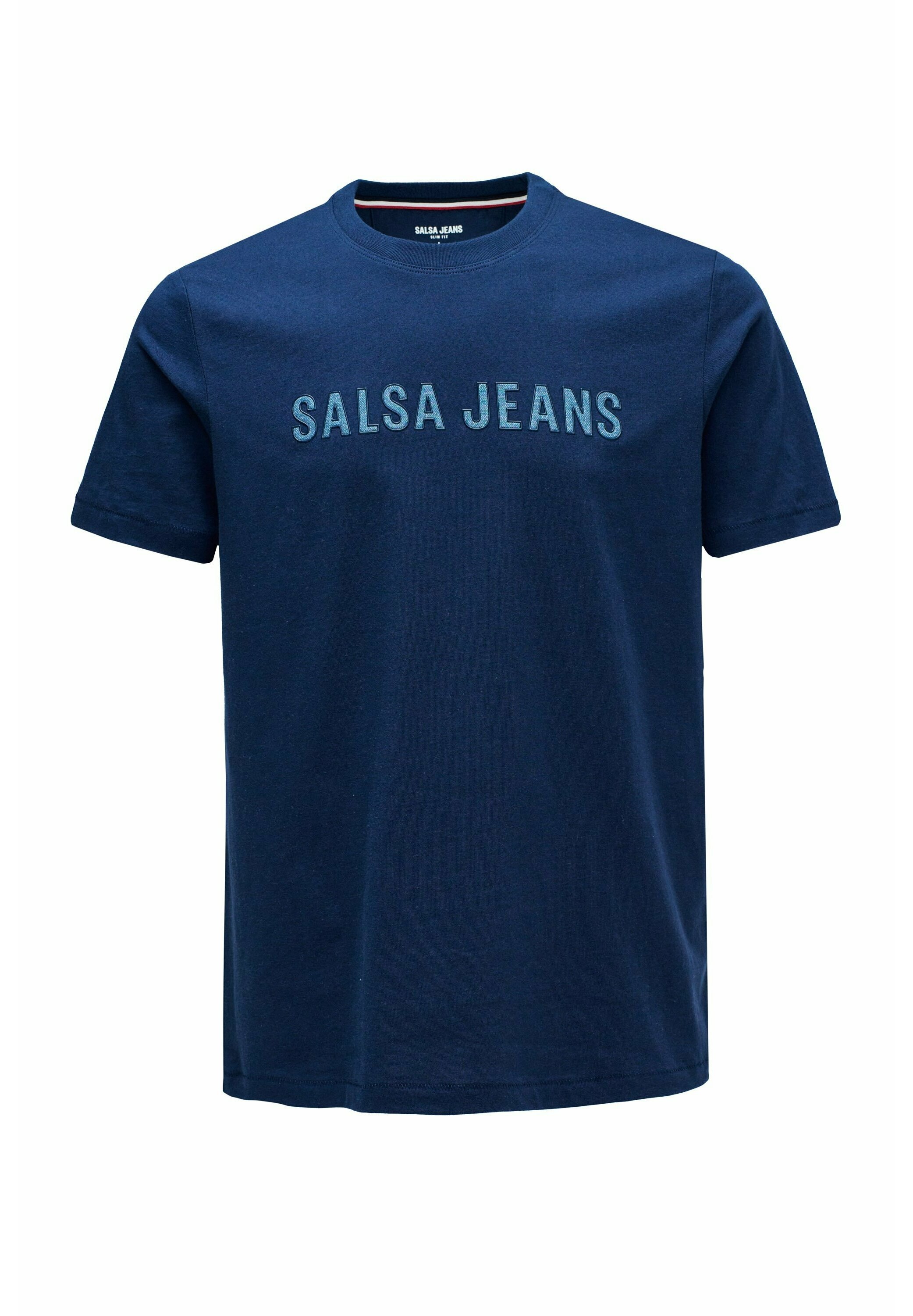 Salsa Jeans Print T-shirt - blau/blue denim - Zalando.ie