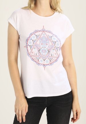 T-shirt imprimé - white