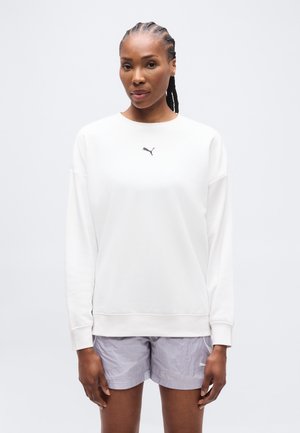 OVERSIZED CREW - Sweatshirt - white