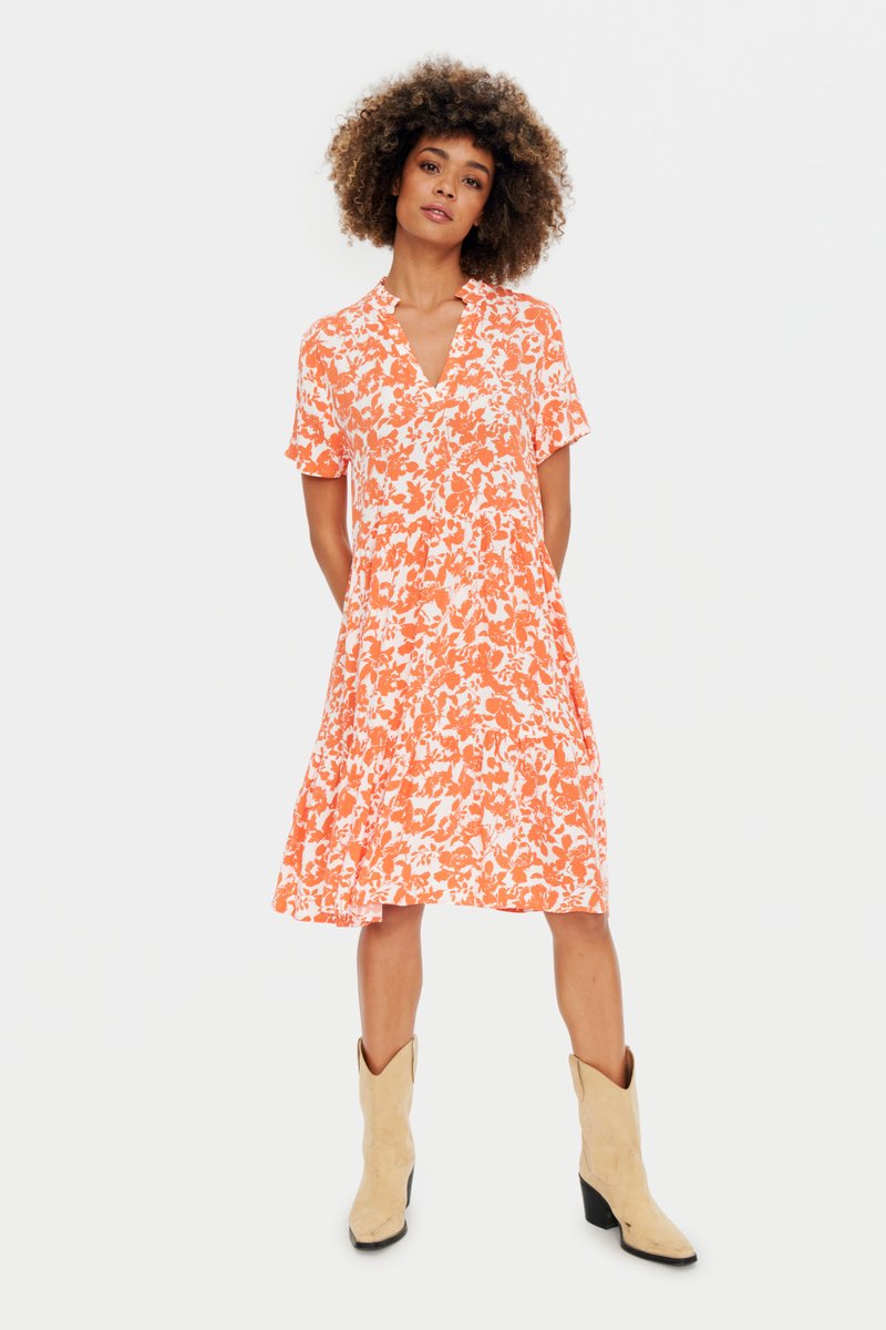 Saint Tropez EDASZ SS - Rochie de zi - tigerlily porcelain blooms