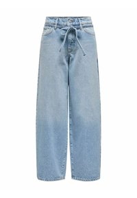 ONLGIANNA MITTLERE TAILLE BALLON SCHNITT  - Relaxed fit jeans - light blue denim