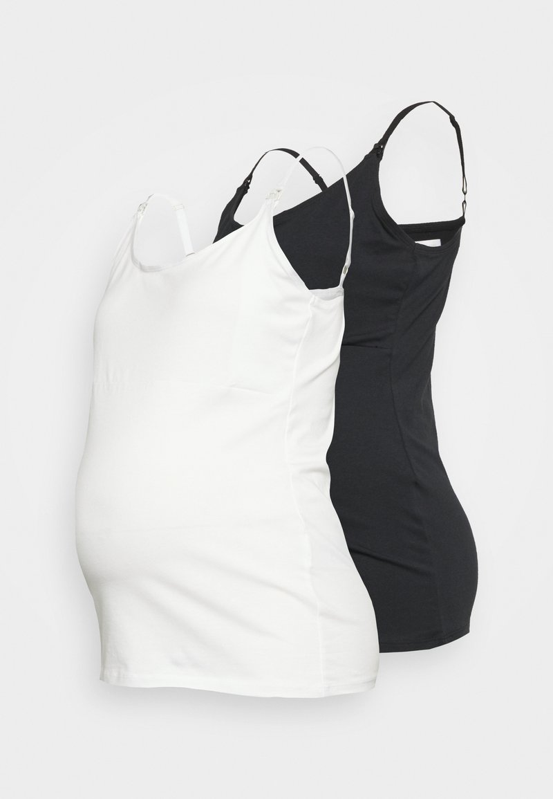 Damen T-Shirts | MAMALICIOUS MLKERRIE STRAP 2 PACK Top black/white/schwarz - NM27844 Damen T-Shirts | MAMALICIOUS MLKERRIE STRAP 2 PACK Top black/white/schwarz - NM27844