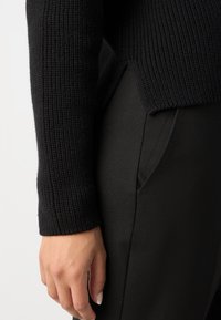 Marc O'Polo CARDIGAN LONGSLEEVE V NECK - Kofta - black
