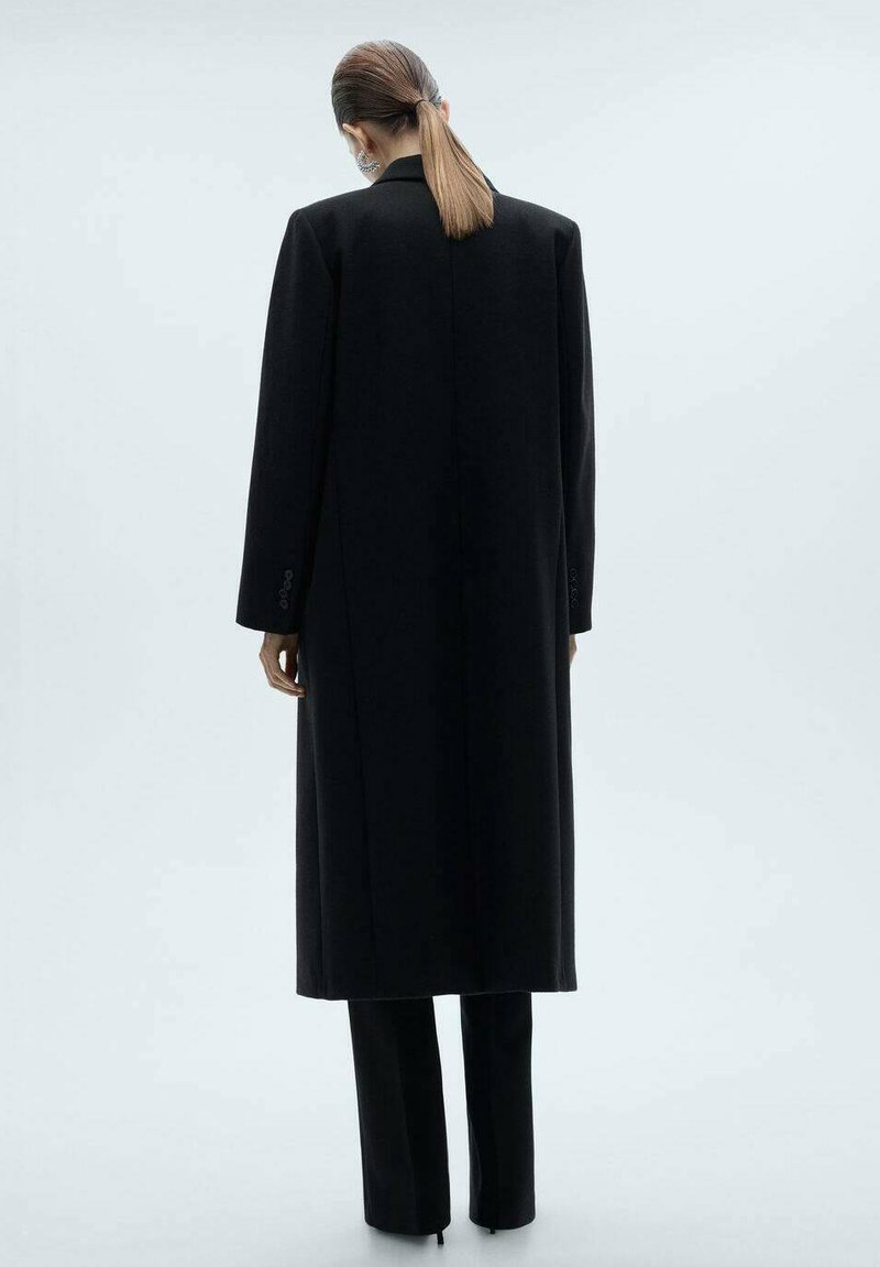 Mango MARYKATE - Klasický kabát - black