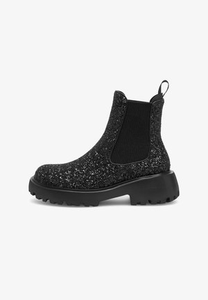 Woden Platform ankle boots - black
