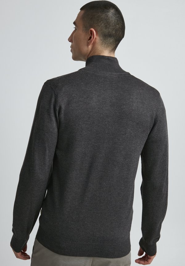 PRMELKER - Cardigan - charcoal mix2