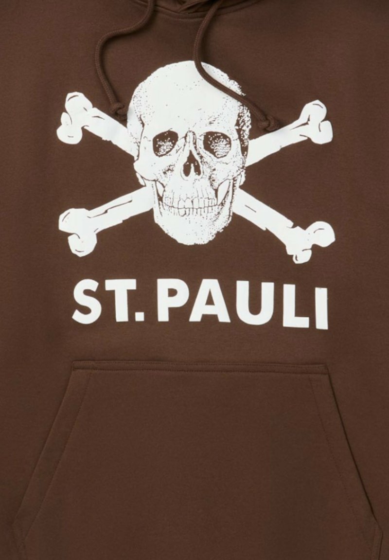 FC Pauli TOTENKOPF Kapuzenpullover brown/braun Zalando