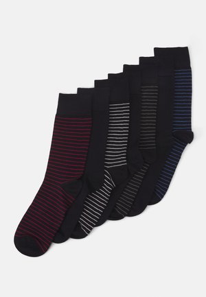 JBS SOCKS PAIRS BOX 7 PACK - Calcetines - black/ grey