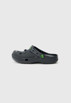 XBOX X CLASSIC UNISEX - Pantolette flach - black/green glow