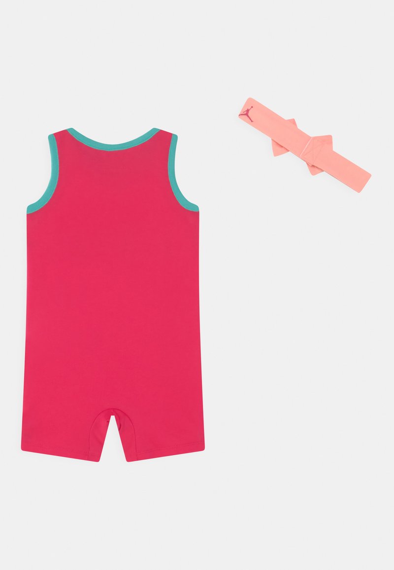 Kinder Jumpsuits & Playsuits | Jordan GIRLS ROMPER & HEADBAND Jumpsuit bleached coral/koralle - EJ78305 Kinder Jumpsuits & Playsuits | Jordan GIRLS ROMPER & HEADBAND Jumpsuit bleached coral/koralle - EJ78305
