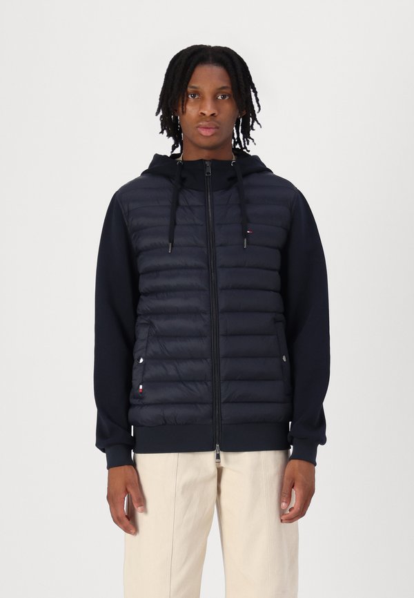 MIX MEDIA HOODIE - Light jacket - desert sky