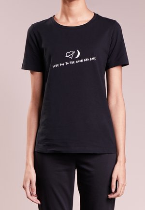 T-shirt imprimé - black