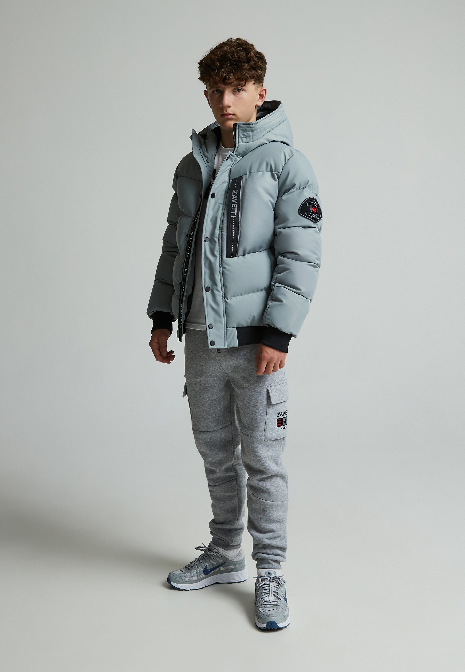 Zavetti Canada ZOVETIO BOMBER JACKET - Winterjacke - monument/grau