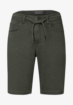 Street One MEN, JOGGER SHORTS IN A RELAXED FIT - Short en jean - tidewood green
