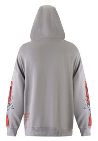 Ed Hardy LOVE HARD GRAPHIC - Felpa con cappuccio - grey