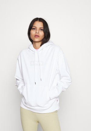 GRAPHIC HOOD - Sweatshirt - white