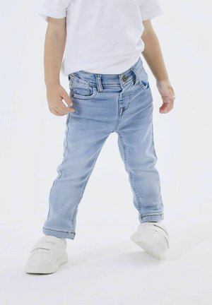 Name it Pieguloša piegriezuma džinsi - light blue denim