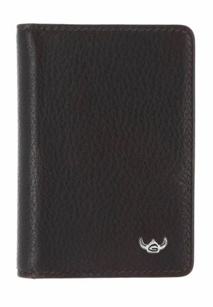CAPRI RFID PROTECT - Business card holder - dunkelbraun