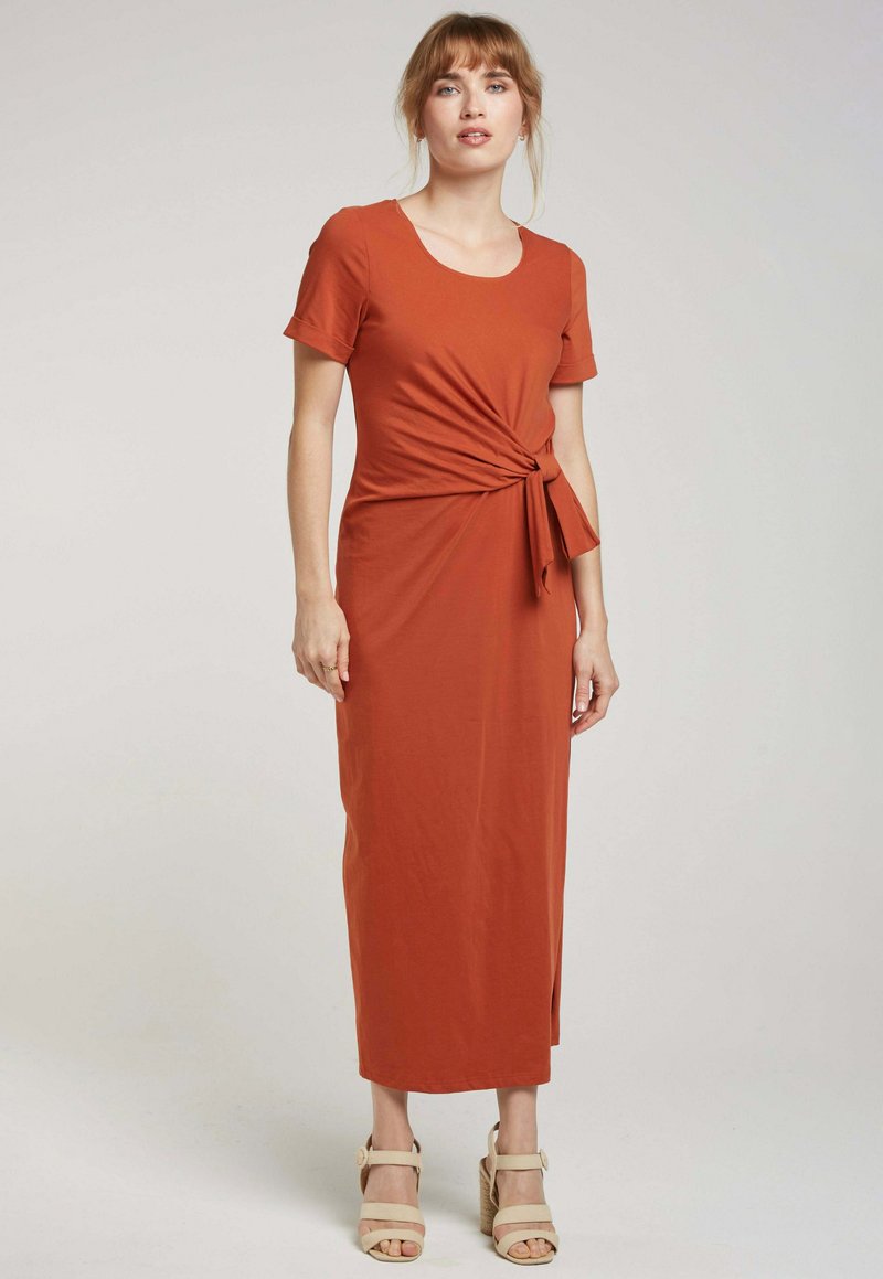 Andy & Lucy EDENNE - Robe en jersey - terracotta