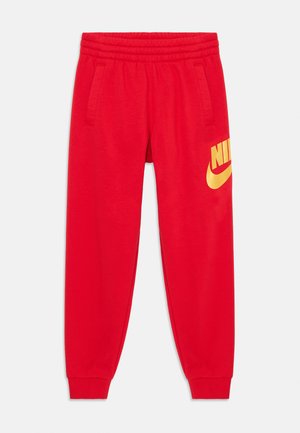 CLUB UNISEX - Pantaloni de trening - university red/metallic gold-coloured