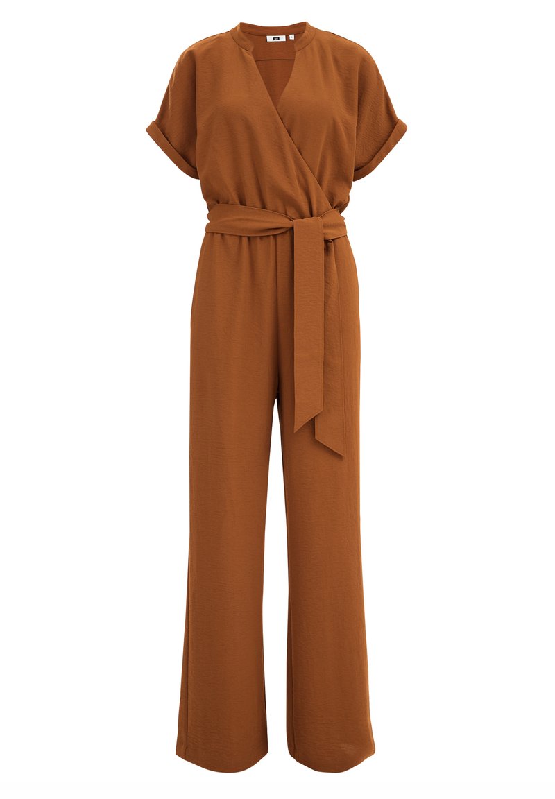 WE Fashion Jumpsuit lichtbruin