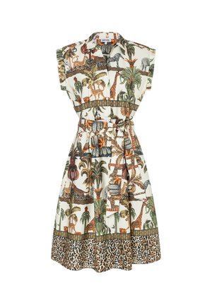 More & More, MORE & MORE EXOTISCHES HEMBLUSENKLEID - Shirt dress - jungle print