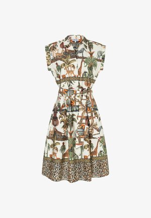 More & More, MORE & MORE EXOTISCHES HEMBLUSENKLEID - Shirt dress - jungle print