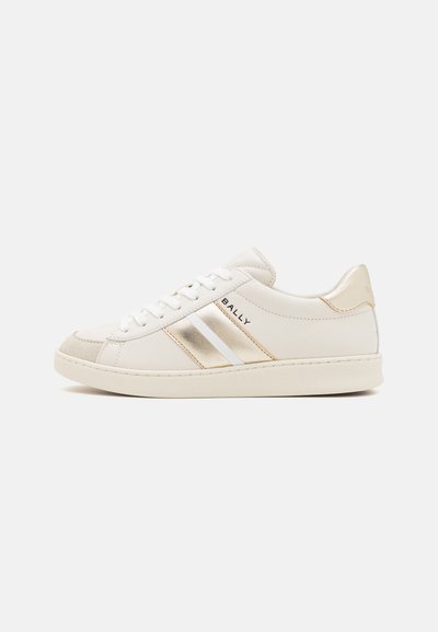 Bally Baskets basses - white/gold