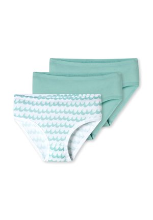 3-PACK FINE - Slip - türkis/weiß