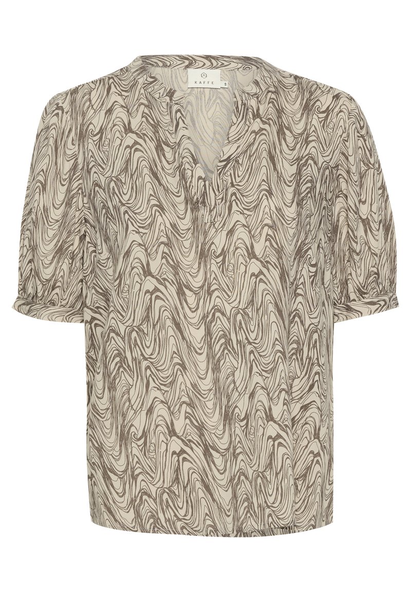 Kaffe Blouse zandkleur Kaffe Blouse zandkleur