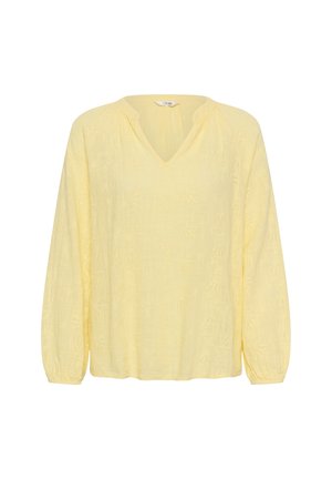 Cream, CRGEMI BLOUSE - Blouse - lemon meringue