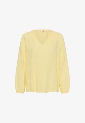 Cream, CRGEMI BLOUSE - Blouse - lemon meringue