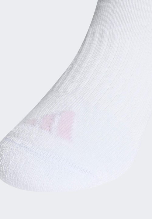 adidas 3STRIPES CUSHIONED SPORTSWEAR CREW 3 PAIR PACK - Sports socks - powder plum white ice lavender — photo 2