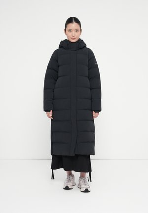 AMAZE PUFF™ LONG HOODED JACKET - Sulemantel - black