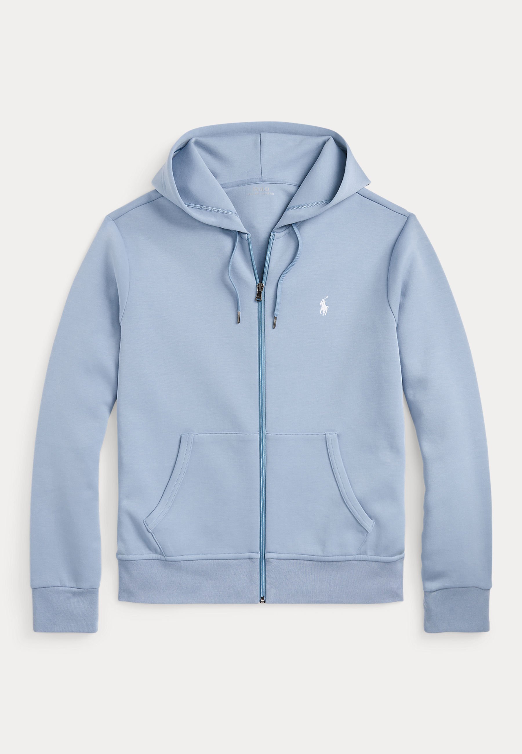 新品Polo Ralph Lauren フード付きジャケット 水色 Polo Ralph Lauren DOUBLE KNIT FULL ZIP HOODIE - Zip-up sweatshirt